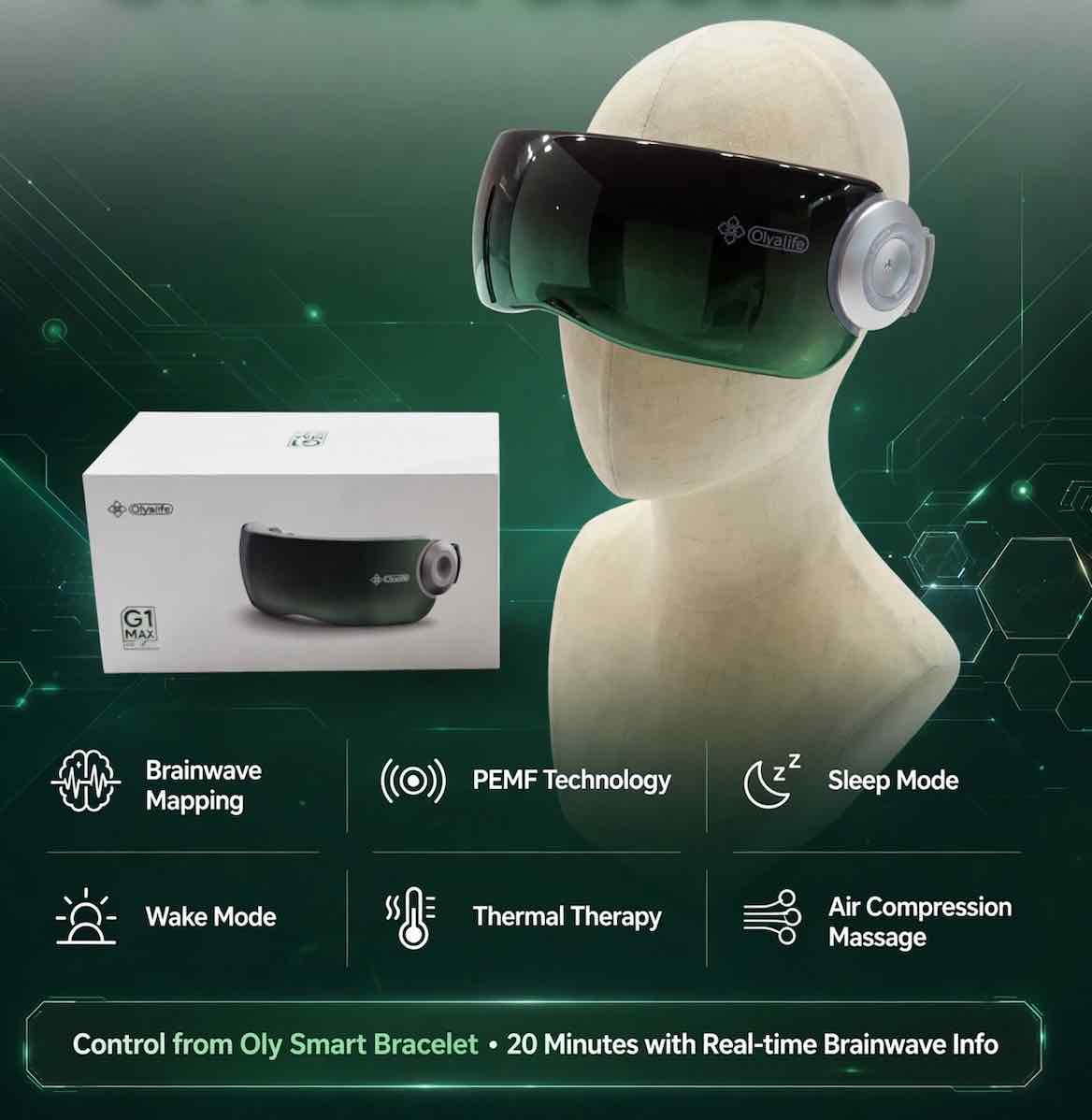 Galaxy G1-MAX Smart Wellness Wearable
